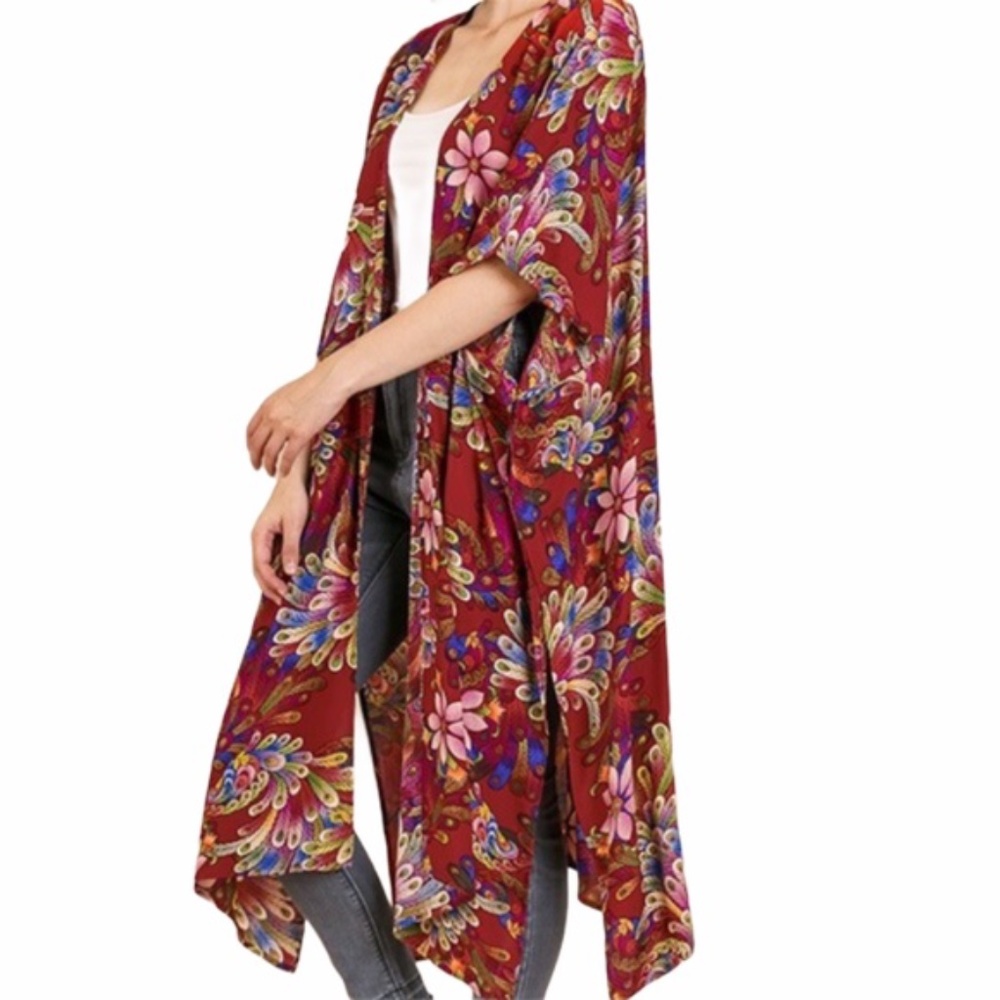 Boho Hippie Festival Kimono